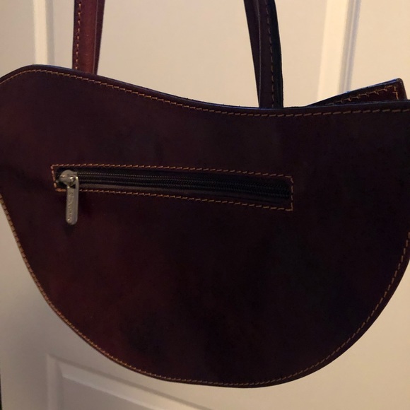 Beautiful Italian Leather Handbag Small Barbarini - Picture 3 of 6